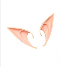Ельфійські вуха накладні 12 см  розовідетско-подростковые